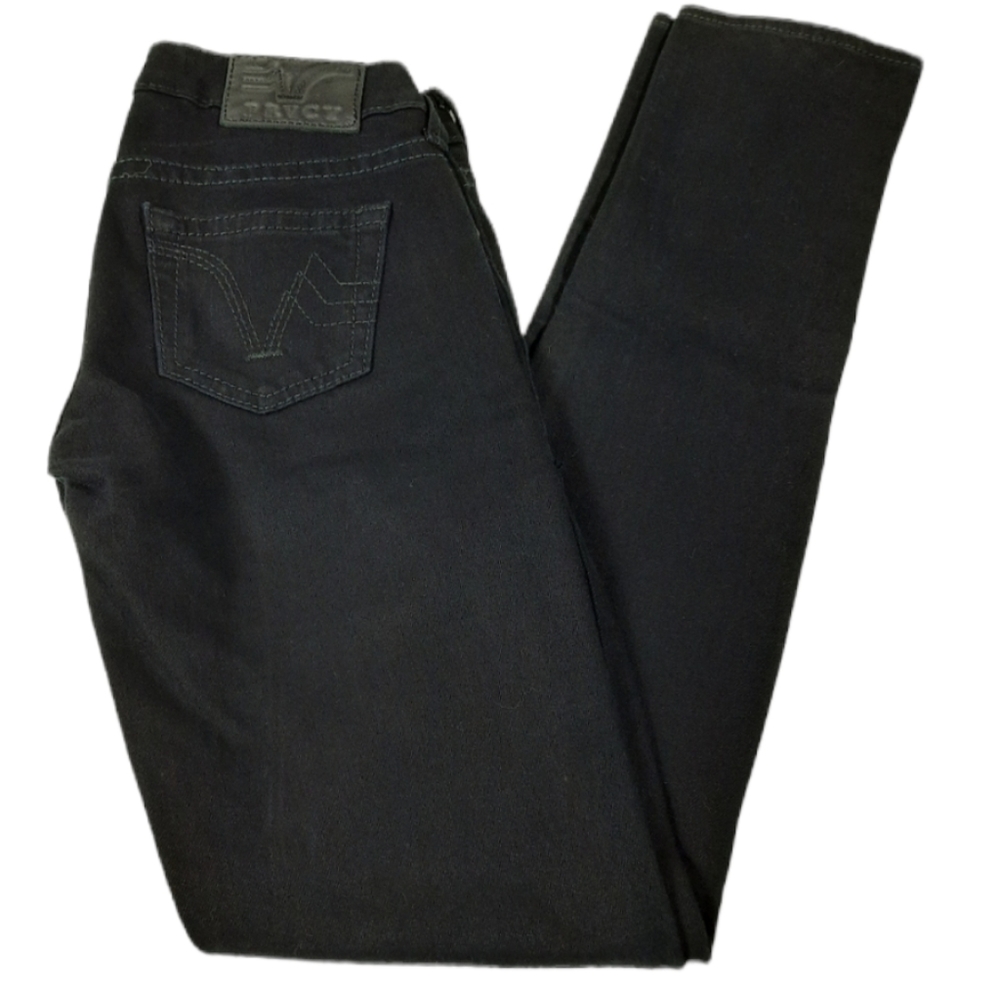 PRVCY Premium Black Low-rise Skinny Jean SZ 24